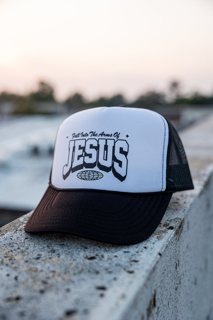 ARMS OF JESUS TRUCKER HAT